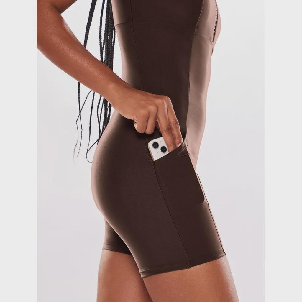 Imagem 4 do produto Macaquinho Body For Sure Liso 360 Neutral - Feminino