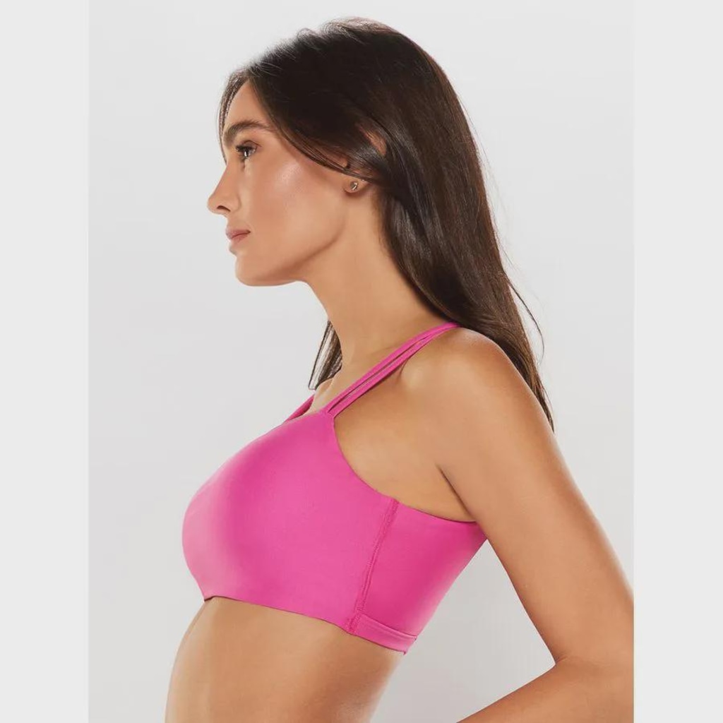 Imagem 4 do produto Top Fitness Body For Sure Alça Reta Liso Fusion - Feminino