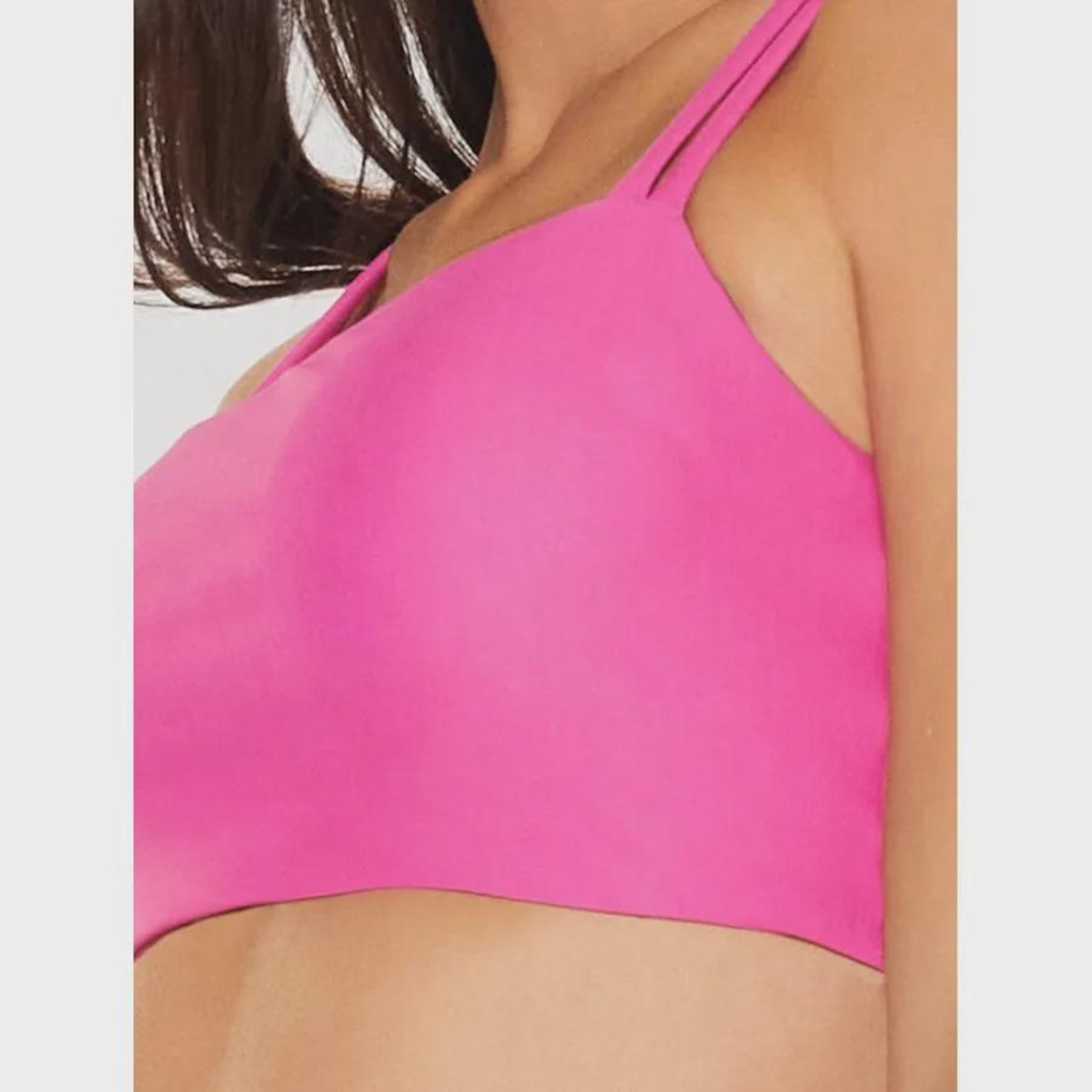 Imagem 5 do produto Top Fitness Body For Sure Alça Reta Liso Fusion - Feminino