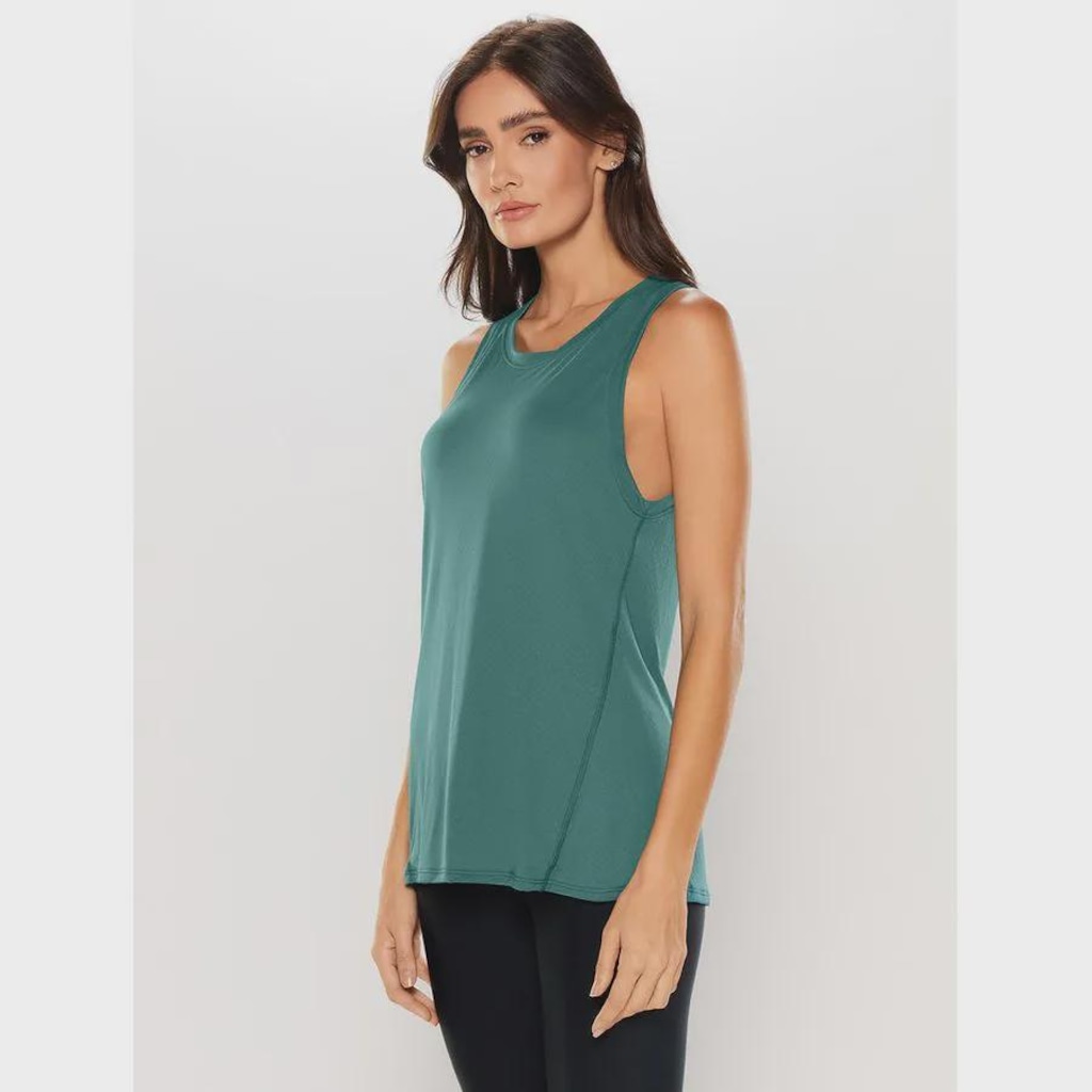 Imagem 3 do produto Camiseta Regata Body For Sure Lisa Essentials Colors - Feminina