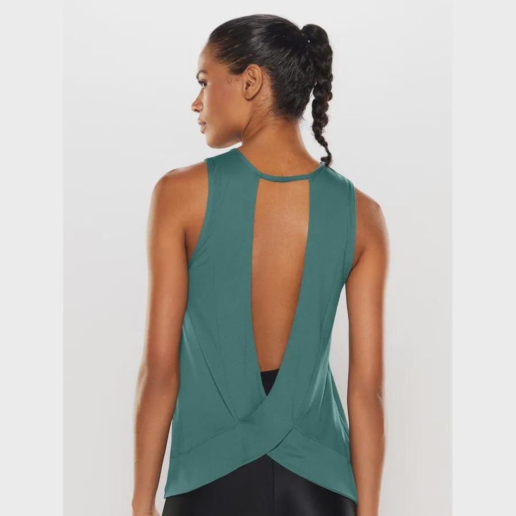 Imagem 2 do produto Camiseta Regata Body For Sure Vazada Essentials Colors - Feminina