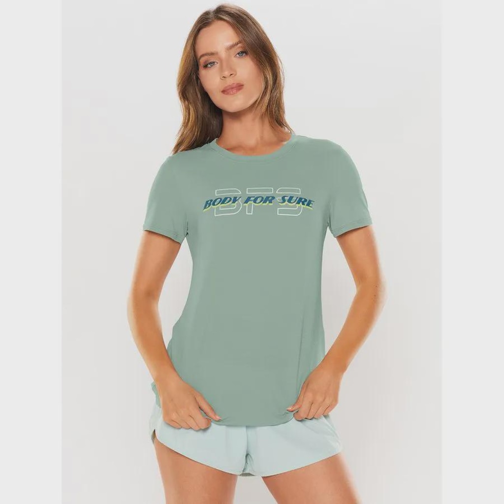 Imagem 4 do produto Camiseta Manga Curta Body For Sure Lisa Move - Feminina