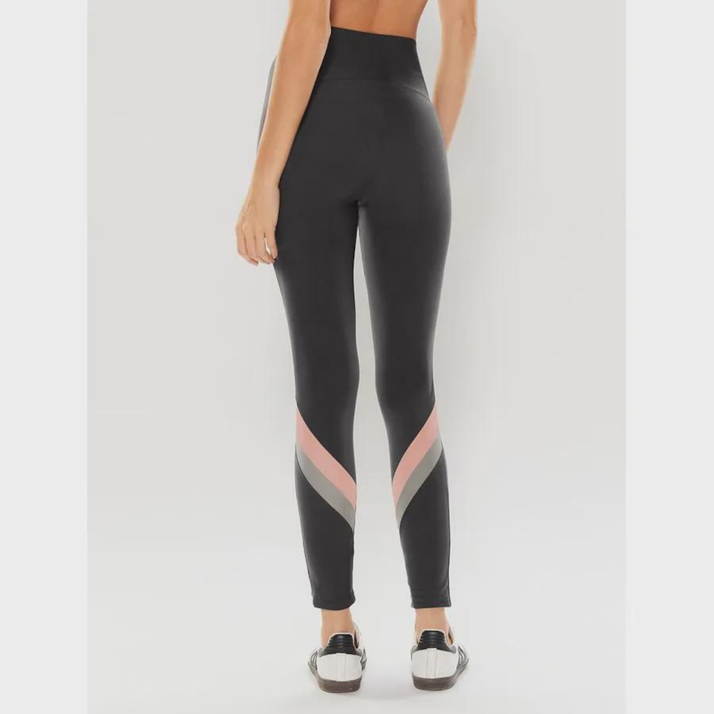 Imagem 3 do produto Calça Legging Body For Sure com Recortes Stone - Feminina