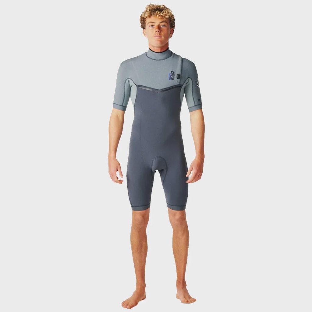 Imagem 1 do produto Short John Rip Curl Masculino E-Bomb Zip Free Charcoal Grey - 2/2mm