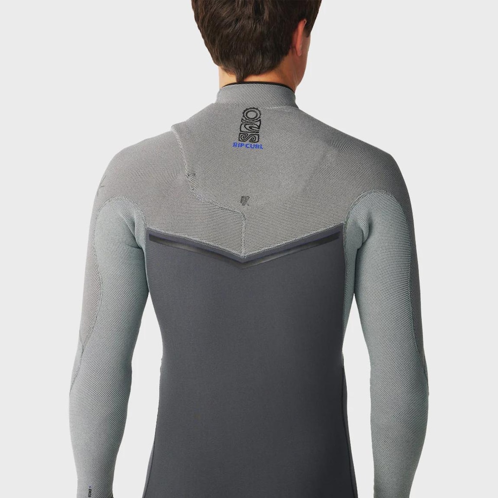Imagem 5 do produto Short John Rip Curl Masculino E-Bomb Zip Free Manga Longa Charcoal Grey - 2/2 mm