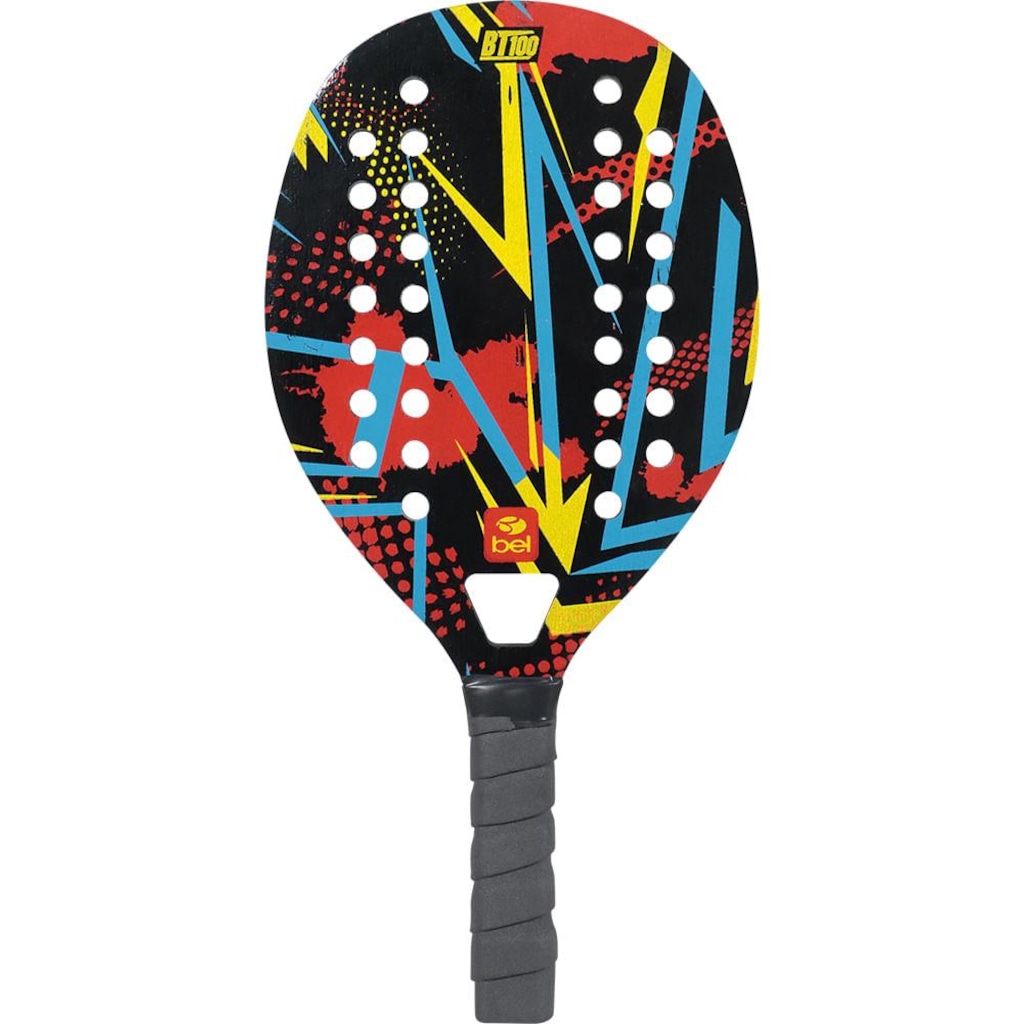 Imagem 2 do produto Kit Beach Tennis Bel BT100: 2 Raquetes + 1 Bolinha