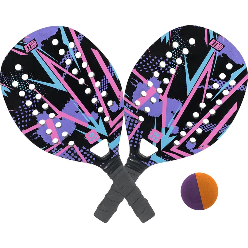 Imagem 1 do produto Kit Beach Tennis Bel BT100: 2 Raquetes + 1 Bolinha