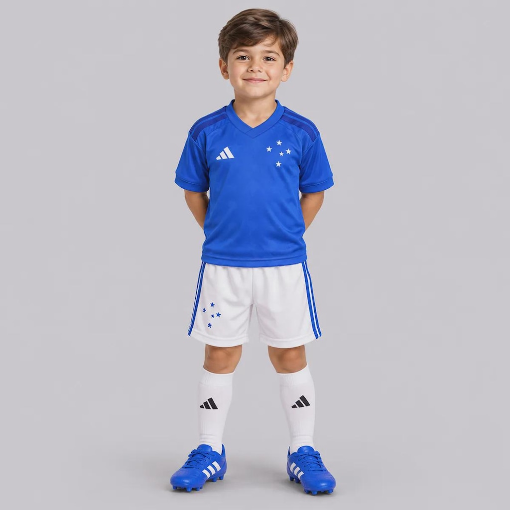Imagem 1 do produto Kit do Cruzeiro I 26/27 adidas Infantil