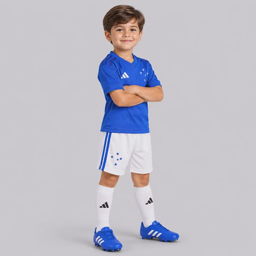 Imagem 2 do produto Kit do Cruzeiro I 26/27 adidas Infantil