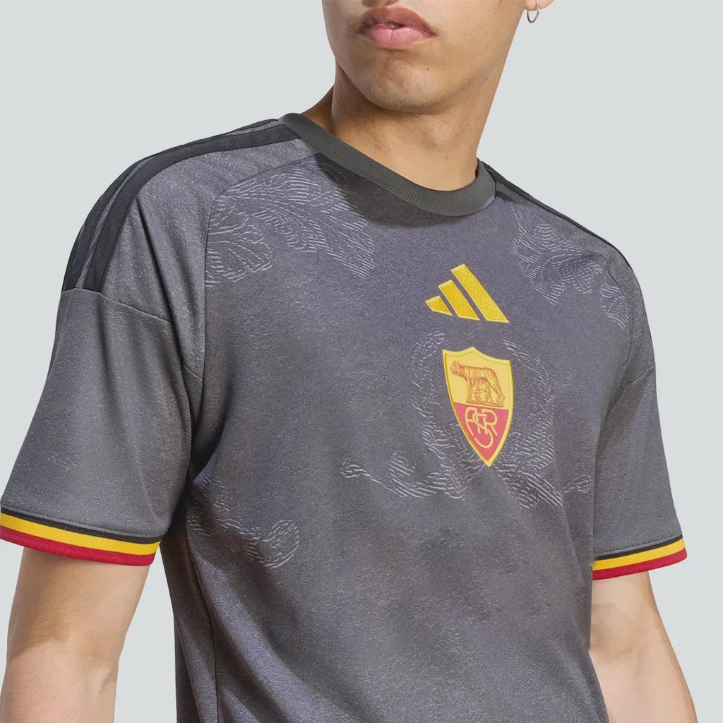 Imagem 3 do produto Camisa AS Roma III 26/27 adidas Masculina