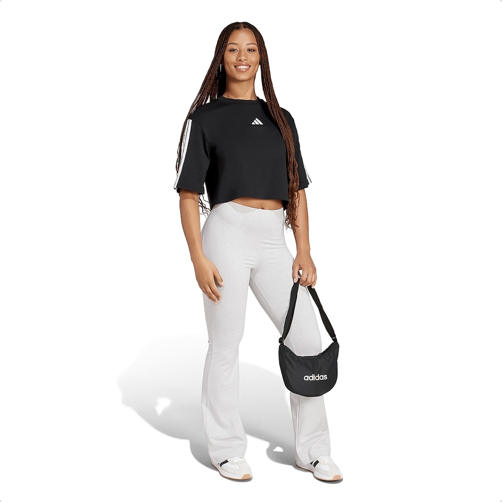 Imagem 4 do produto Camiseta adidas Solta Três Listras Feminina