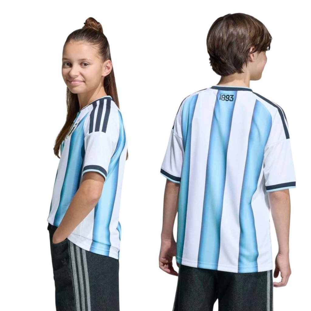 Imagem 2 do produto Camisa da Argentina I 26/27 adidas Infantil