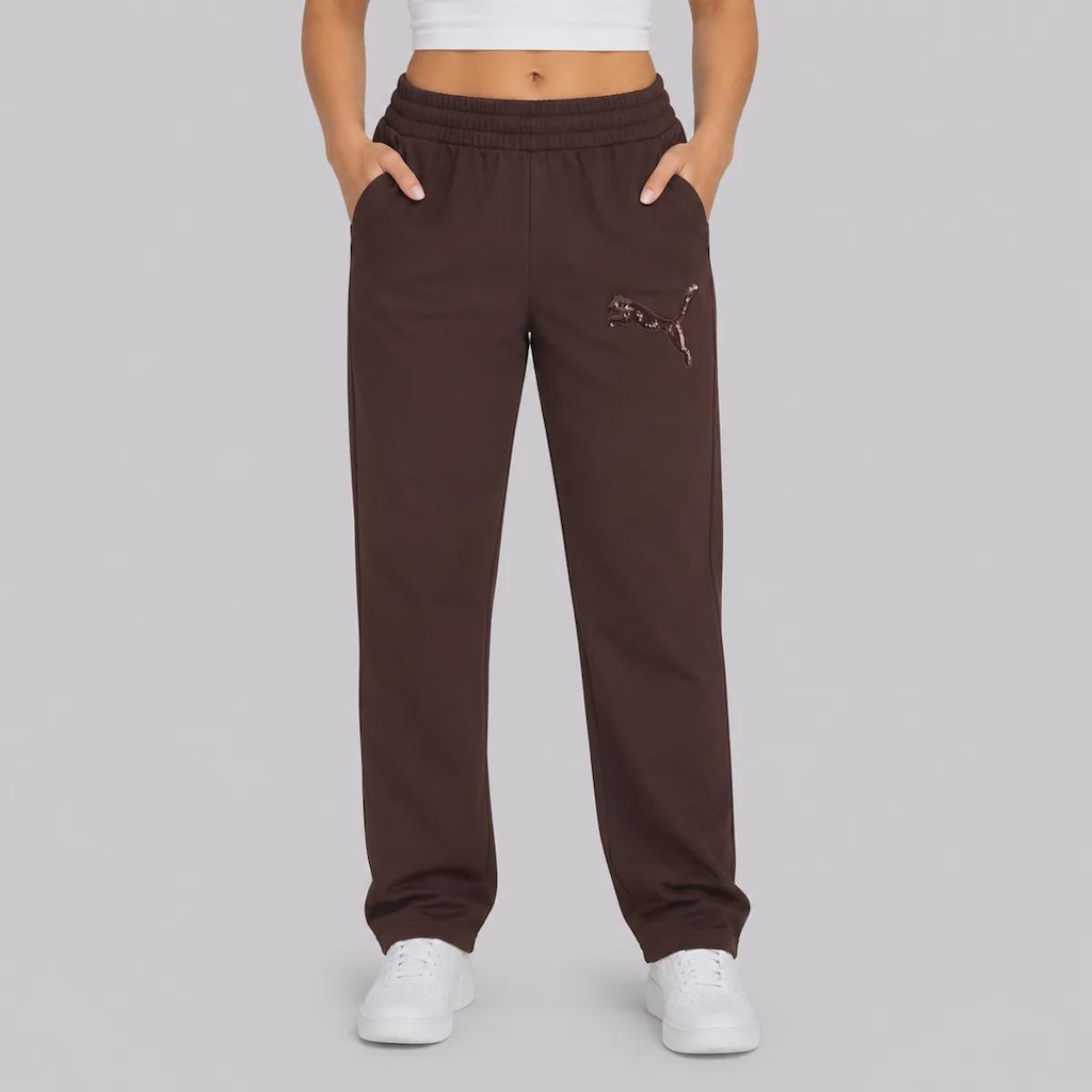 Imagem 1 do produto Calça Puma Ess Sequins Comfort Pants Feminina