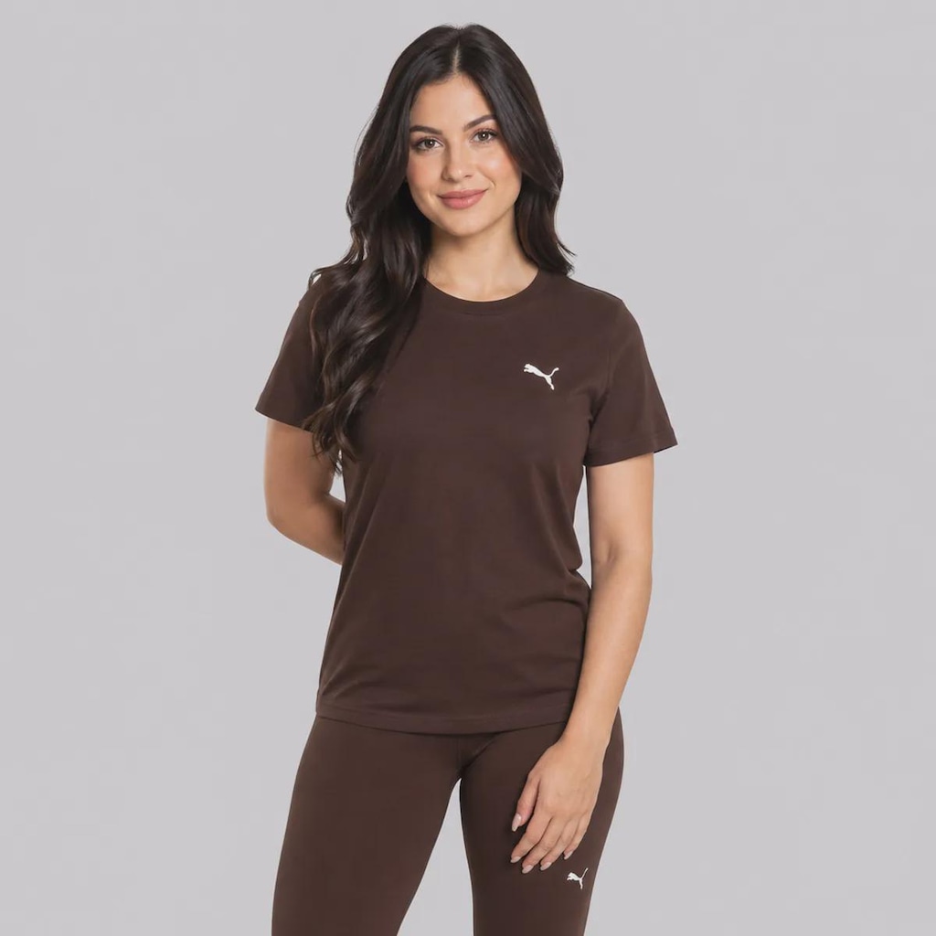 Imagem 1 do produto Camiseta Puma Wardrobe Ess Slim Tee Feminina