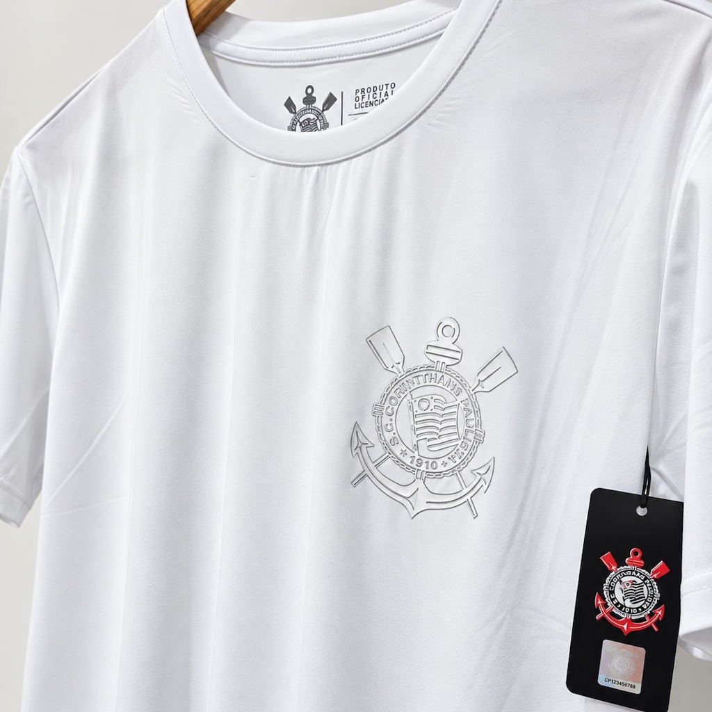 Imagem 3 do produto Camisa do Corinthians All White Coimbra - Masculina