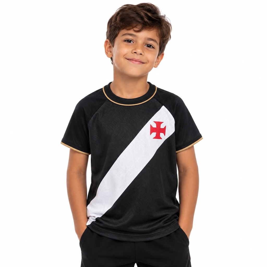Imagem 1 do produto Camisa do Vasco da Gama Fluidez - Infantil