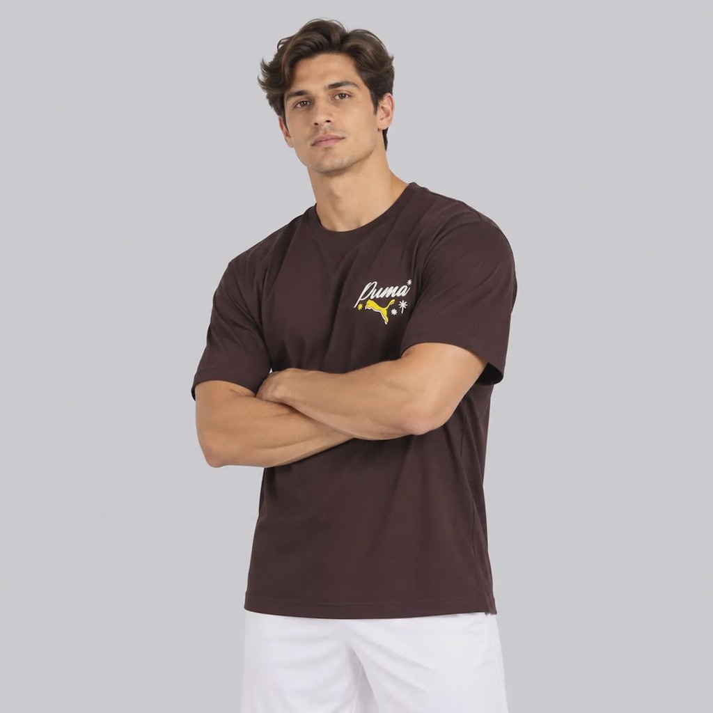 Imagem 2 do produto Camiseta Puma Graphic Lockerrom Boxy Tee Masculina