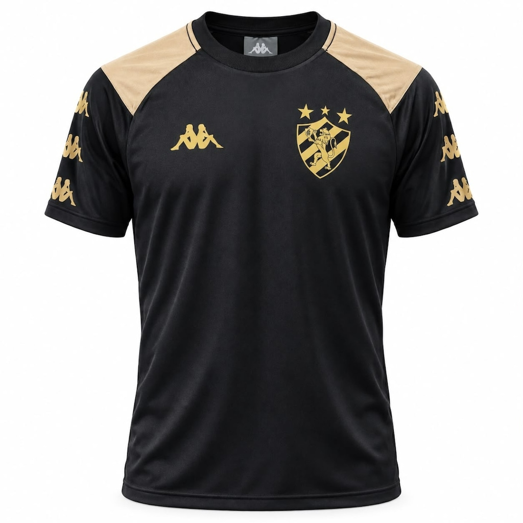 Imagem 1 do produto Camisa do Sport Recife Kappa Supporter Gold - Masculina