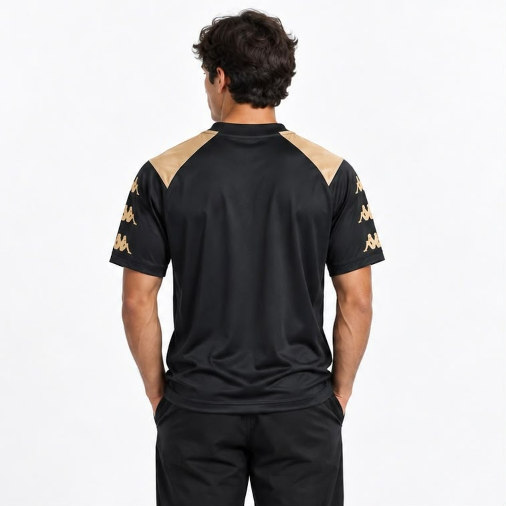 Imagem 4 do produto Camisa do Sport Recife Kappa Supporter Gold - Masculina