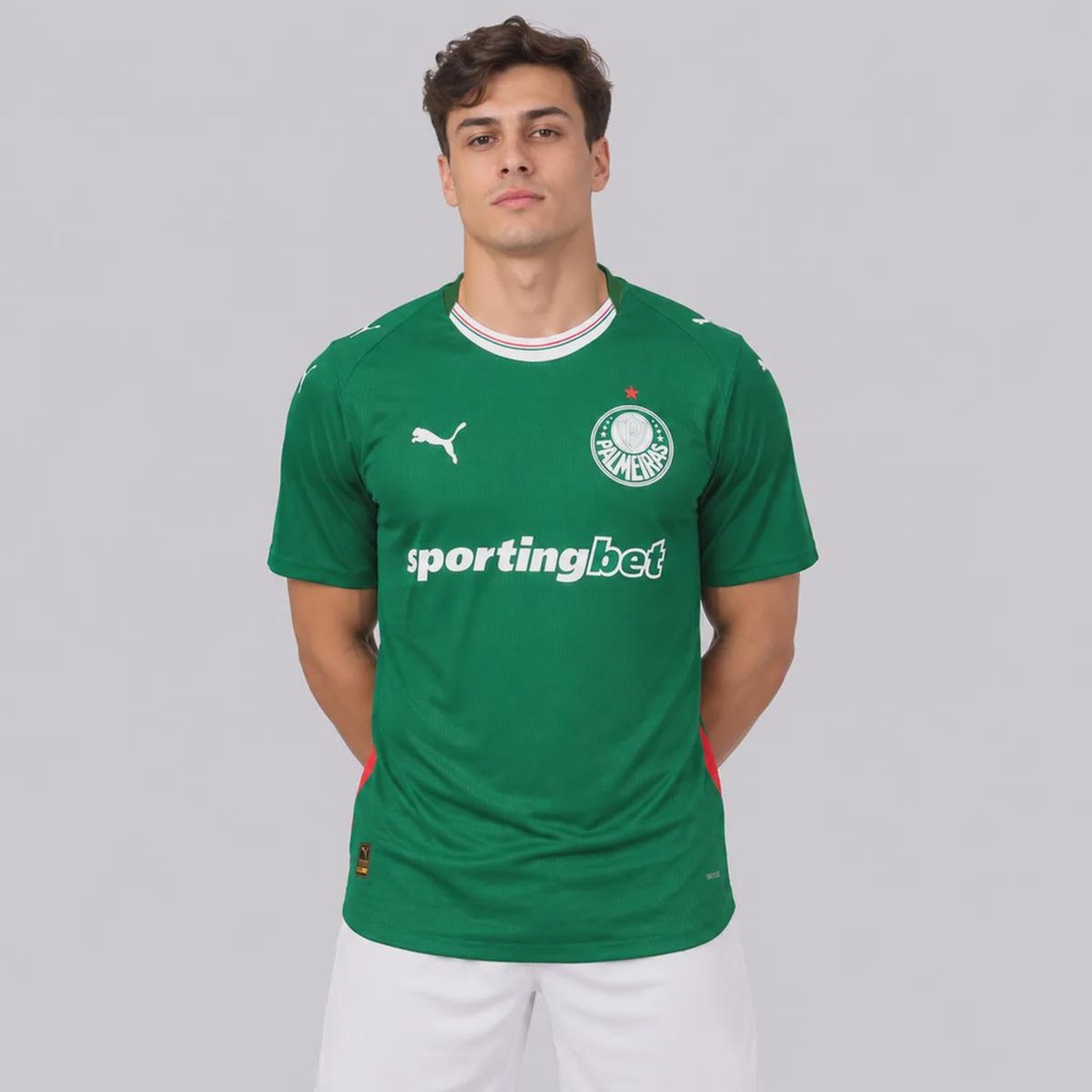 Imagem 1 do produto Camisa do Palmeiras I 26/27 Jogador Com Patrocínio Puma Masculina