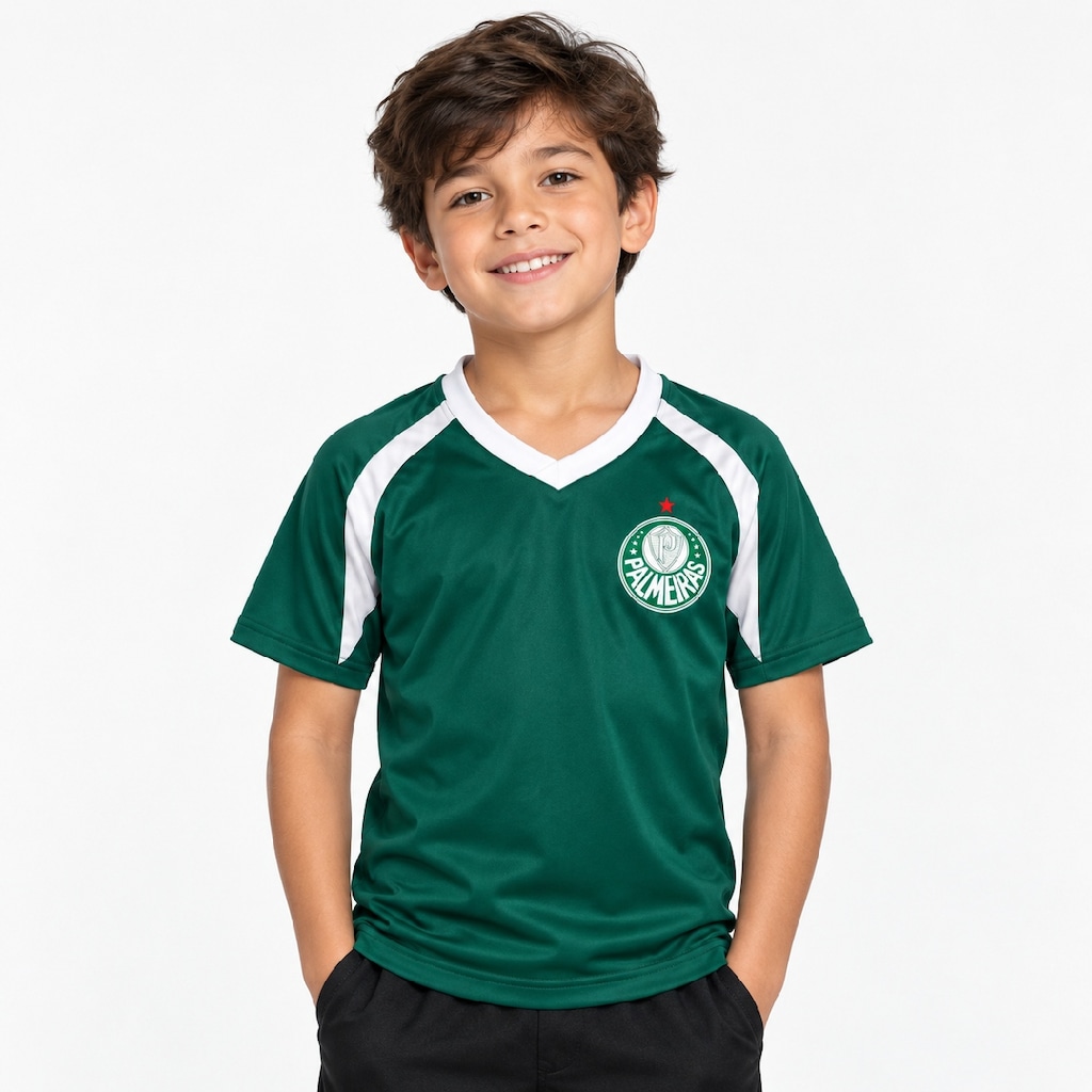 Imagem 2 do produto Camisa do Palmeiras Alviverde II Betel - Infantil