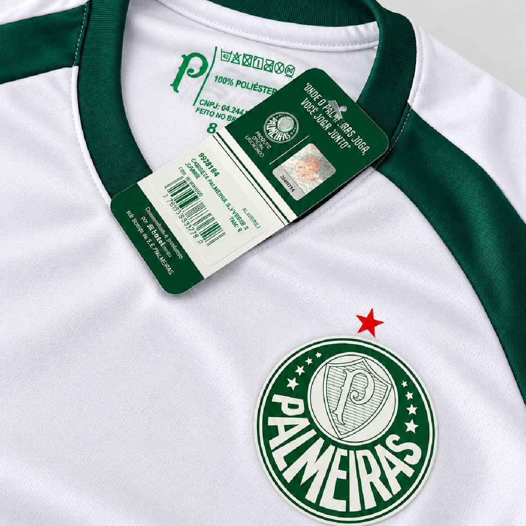 Imagem 3 do produto Camisa do Palmeiras Alviverde II Betel - Infantil