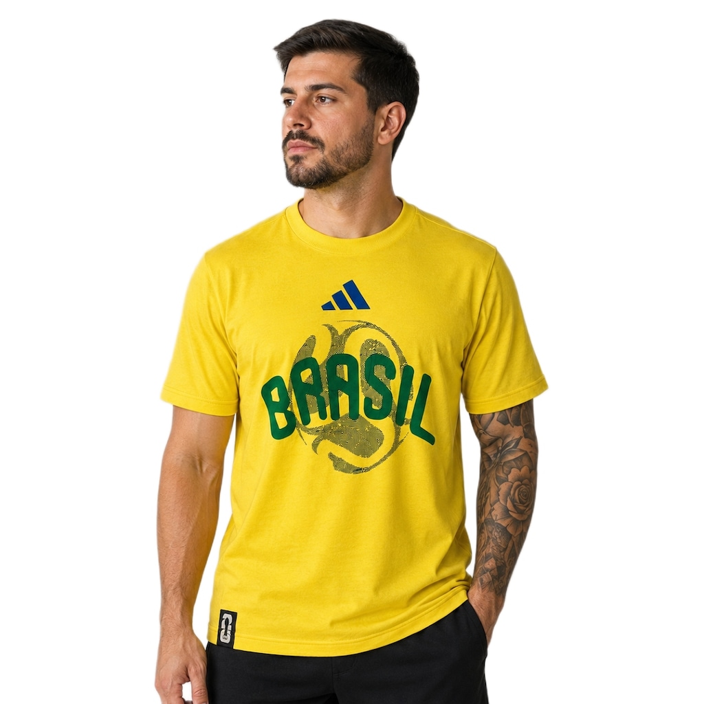 Imagem 2 do produto Camisa do Brasil adidas 2026 - Masculina