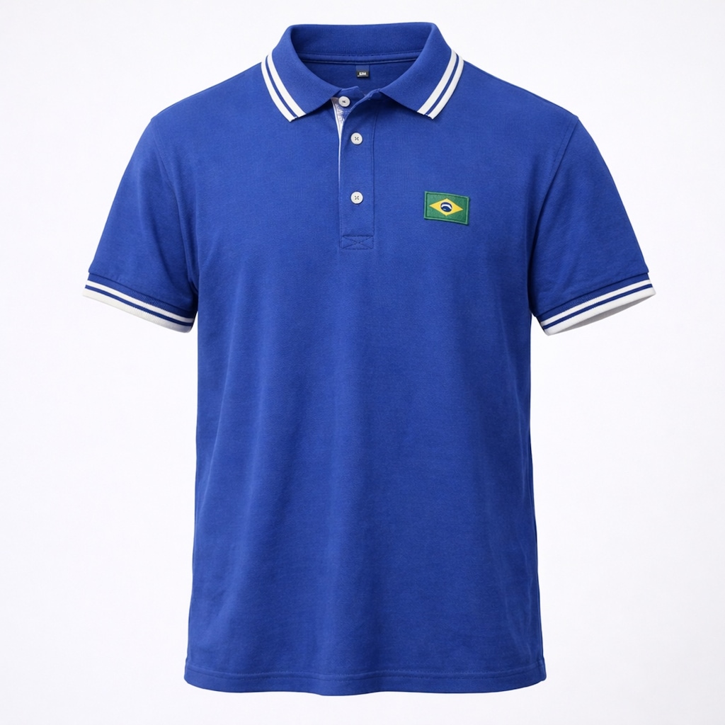 Imagem 1 do produto Camisa Polo do Brasil Piquet Olden Sports - Masculina
