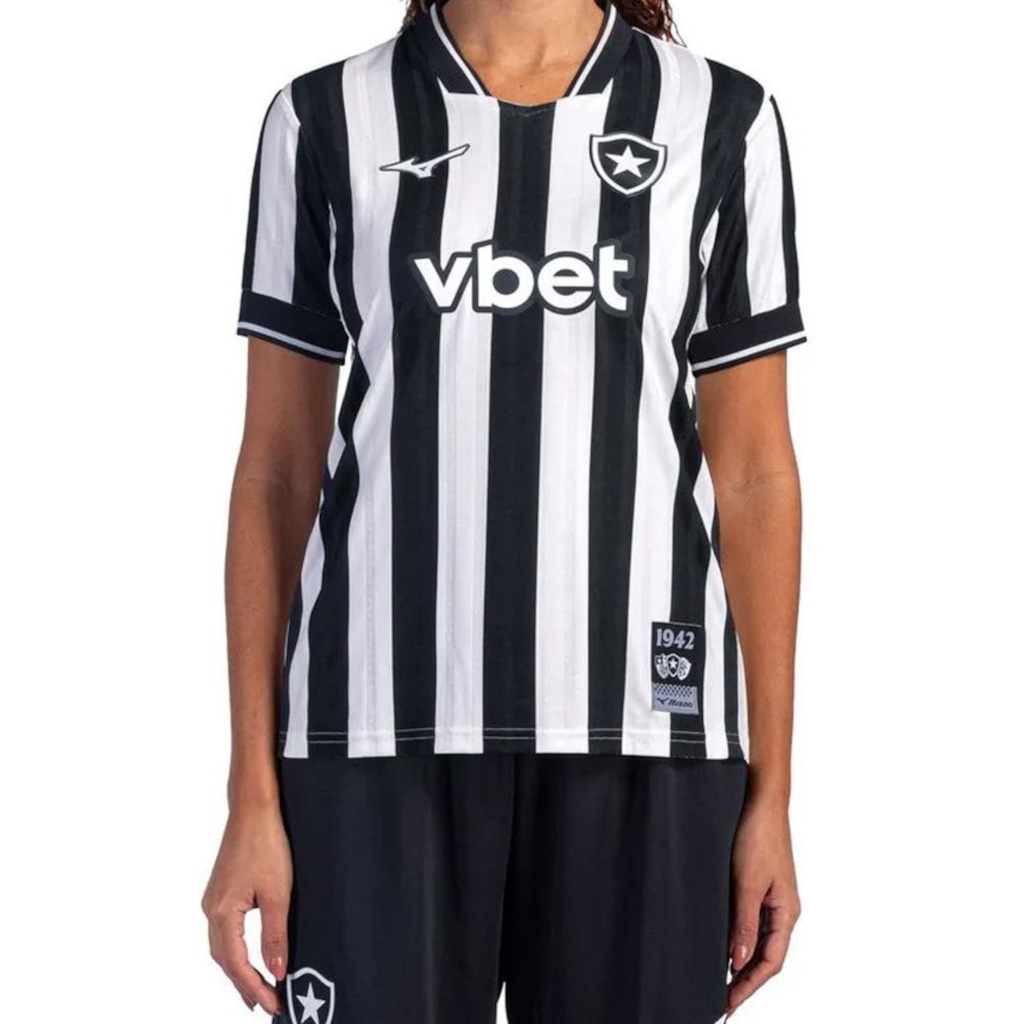 Imagem 1 do produto Camisa do Botafogo I 26/27 Mizuno Feminina