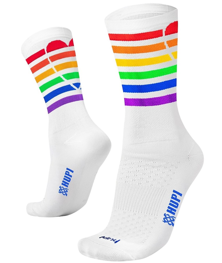 Imagem 1 do produto Meia Cano Médio HUPI Pride Heart Unissex