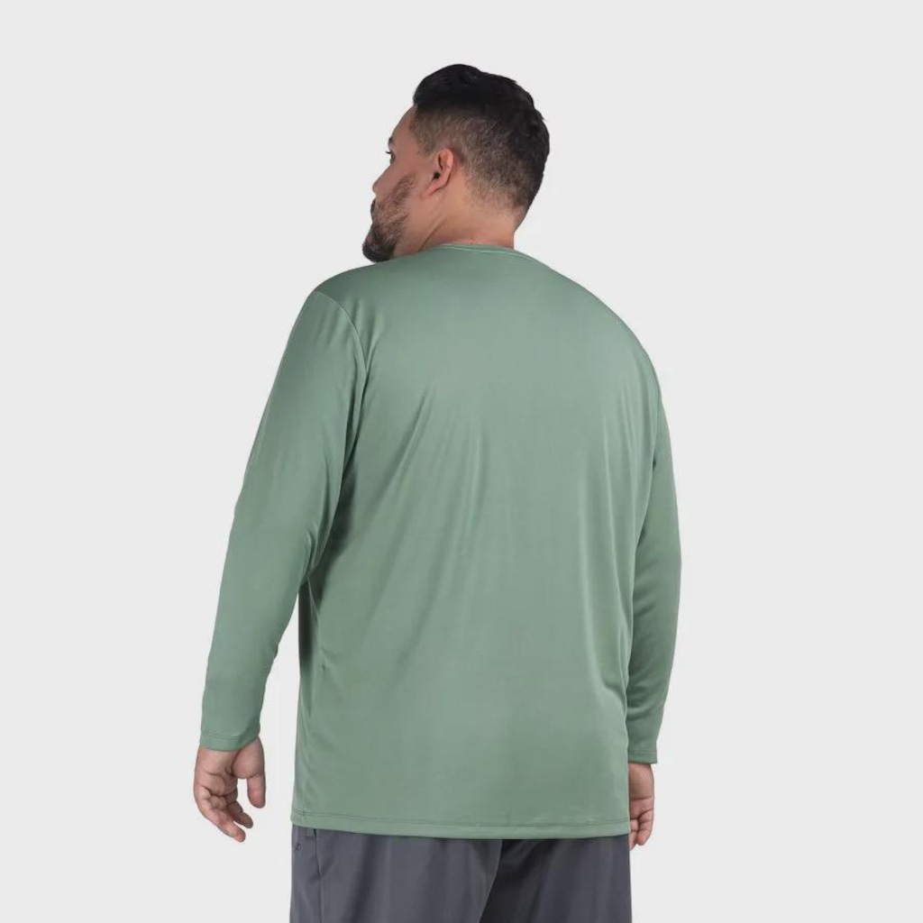 Imagem 3 do produto Camiseta Manga Longa Olympikus Essential Plus Size - Masculina