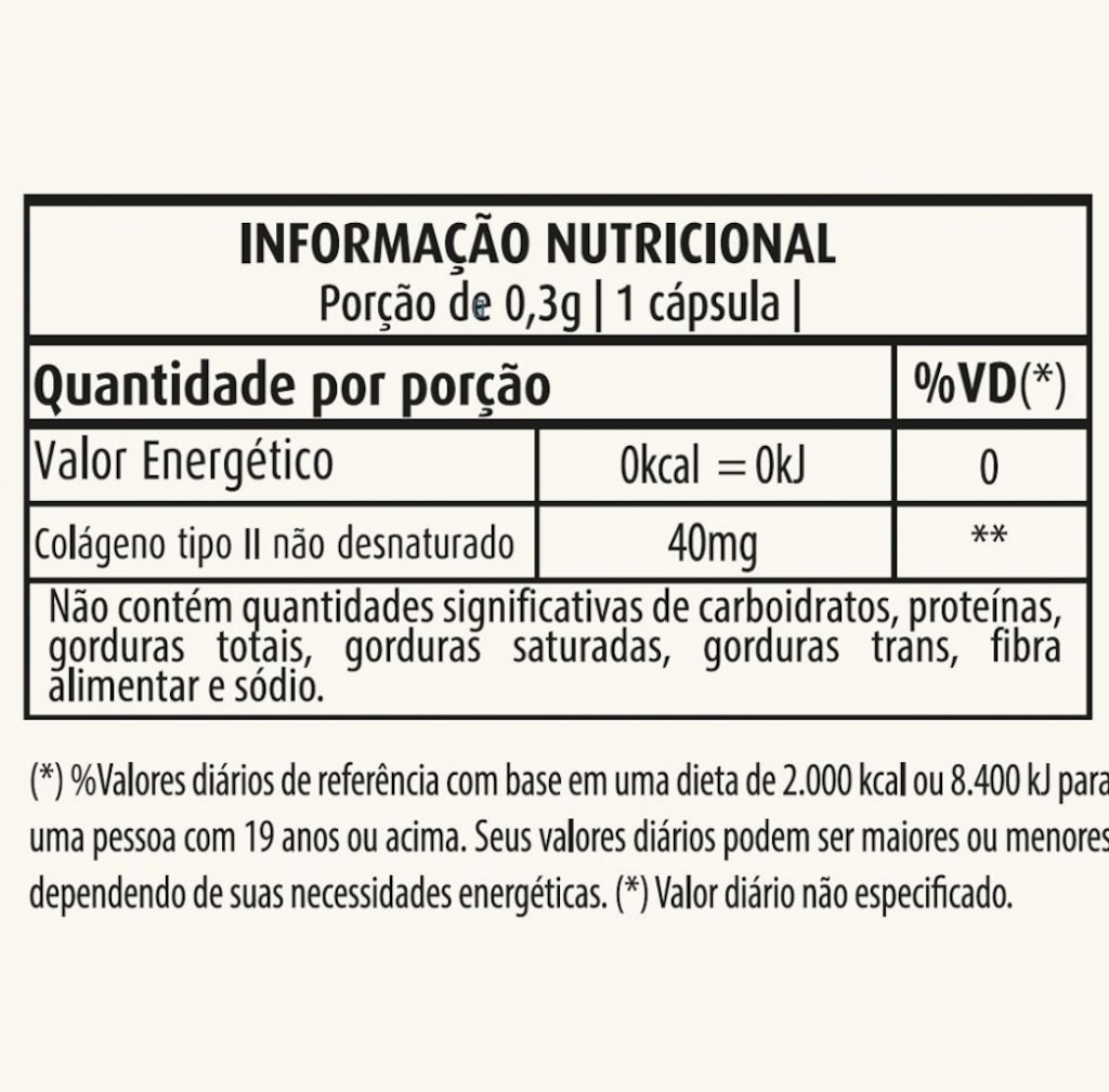 Imagem 2 do produto Colágeno ApisNutri Tipo II 60 Caps