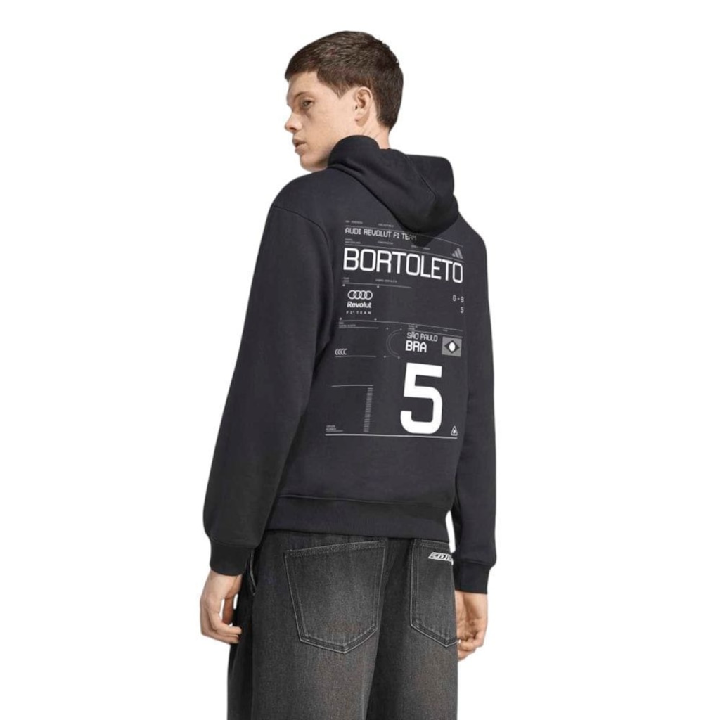 Imagem 2 do produto Blusão de Moletom adidas Audi Revolut F1 Team Gabriel Bortoleto Masculino