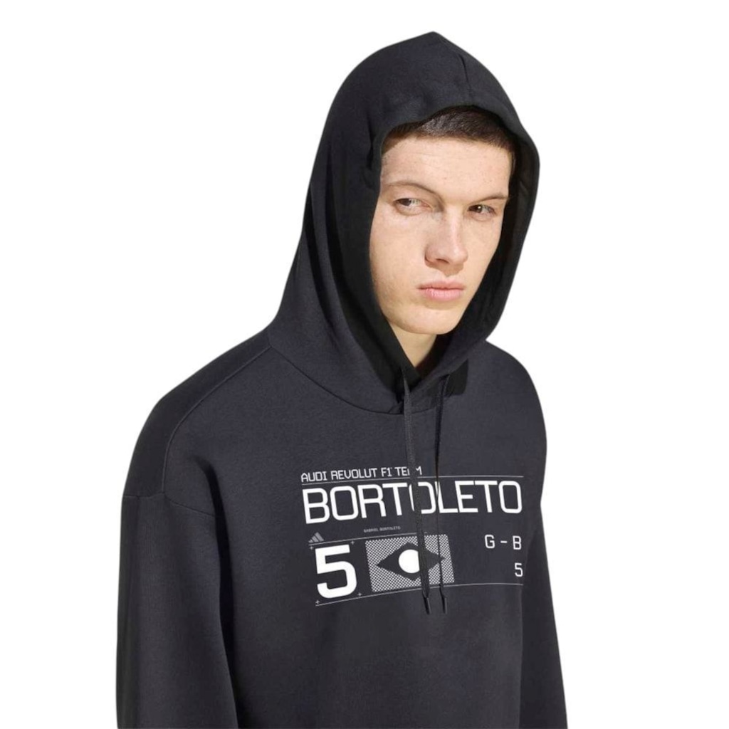 Imagem 3 do produto Blusão de Moletom adidas Audi Revolut F1 Team Gabriel Bortoleto Masculino