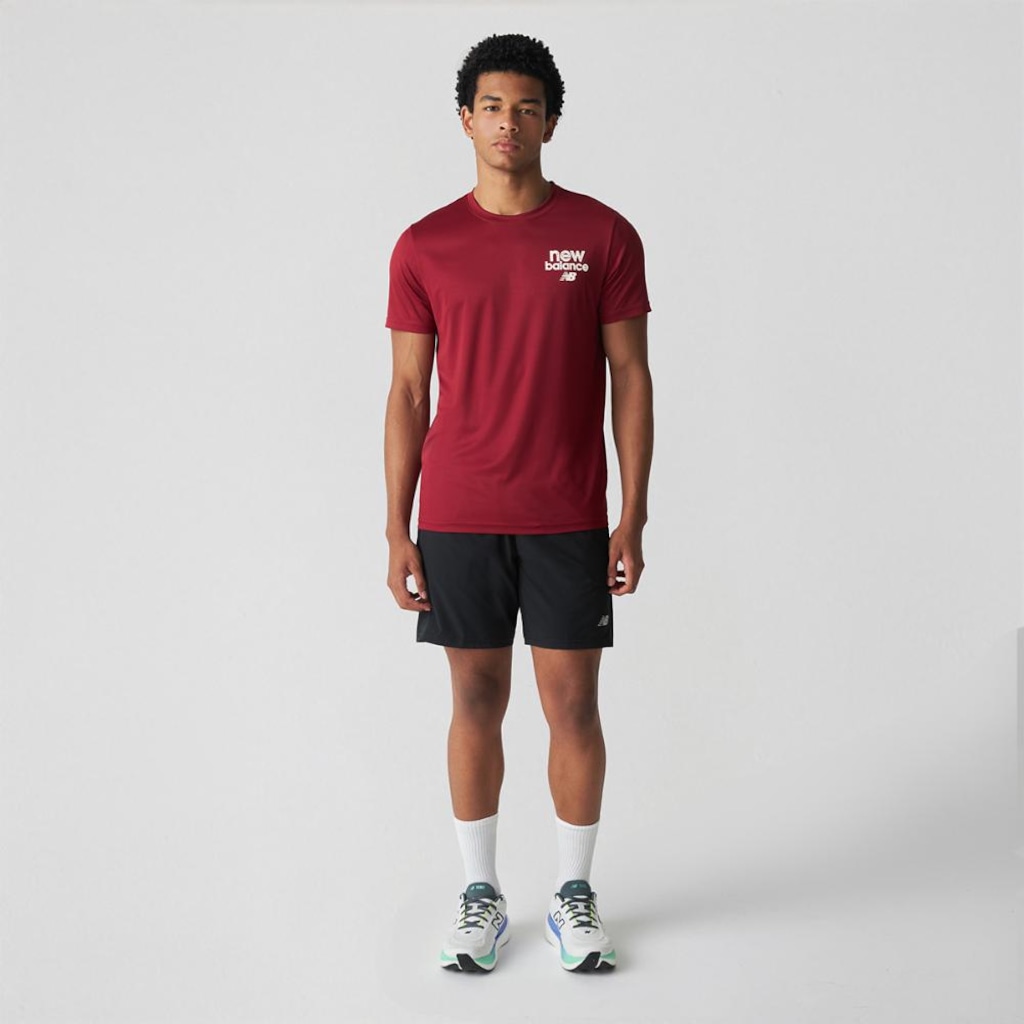 Imagem 4 do produto Camiseta New Balance Left Chest Graph Masculina
