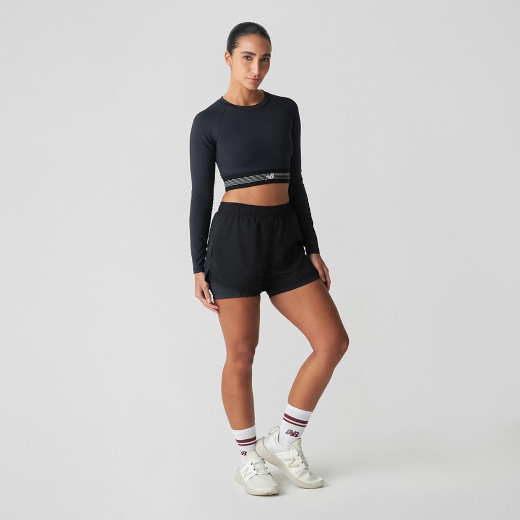 Imagem 5 do produto Shorts Sport Essentials 2 In 1 New Balance Feminino