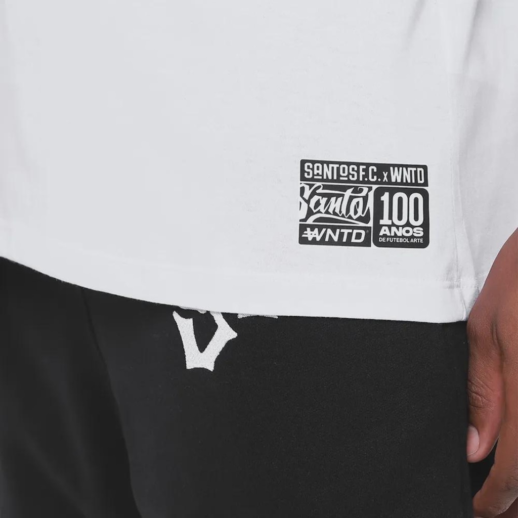 Imagem 4 do produto Camiseta do Santos Vivo Pelo Santos Wanted Masculina