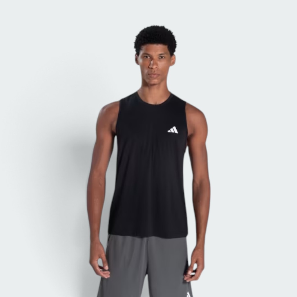Imagem 1 do produto Camiseta Regata adidas 3 Listras Poliamida Masculina