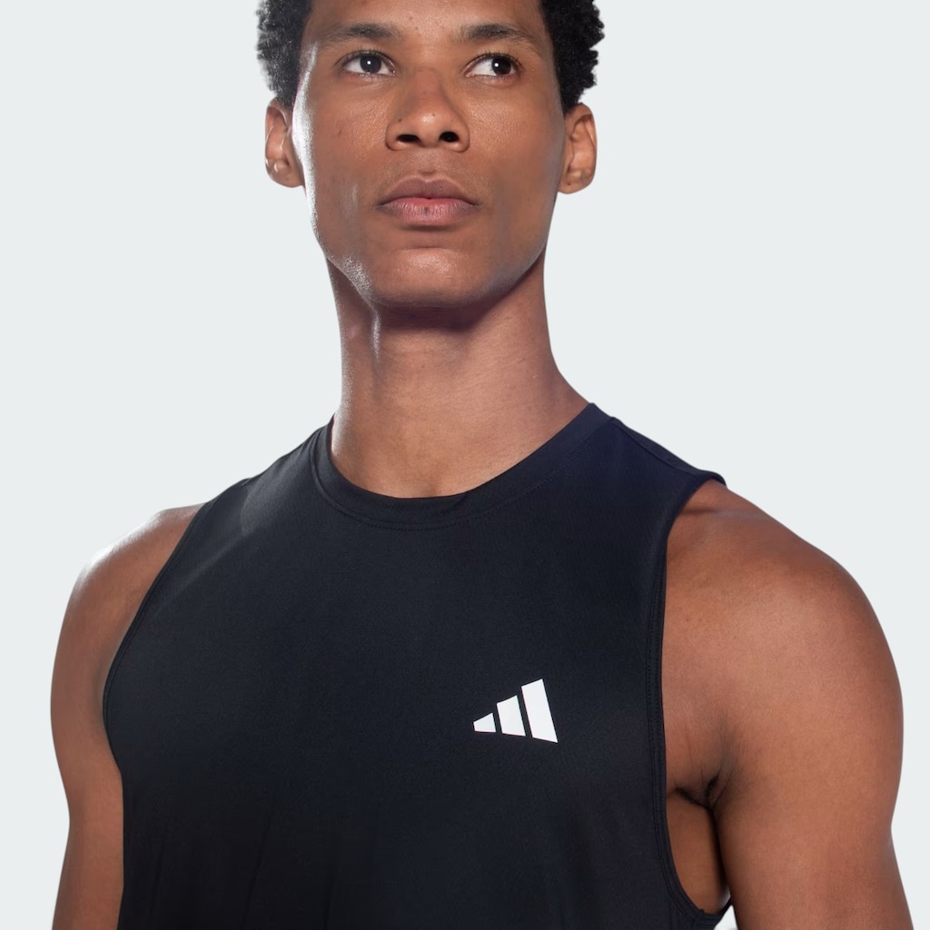 Imagem 3 do produto Camiseta Regata adidas 3 Listras Poliamida Masculina