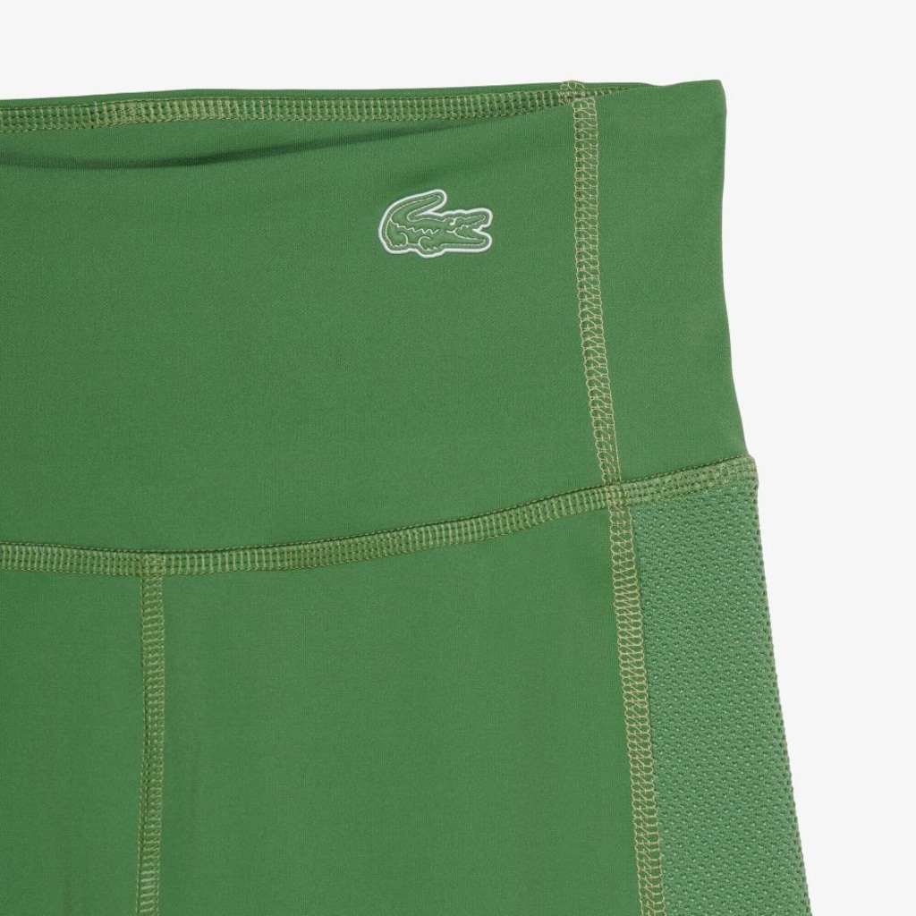 Calça Leggings Lacoste Esportivas de Interlock Elástico Feminina - Foto 2