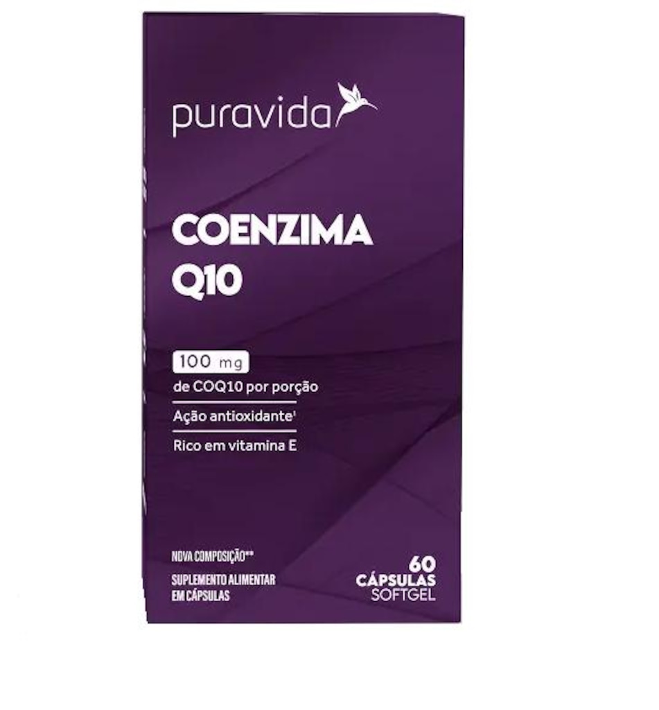 Imagem 1 do produto Coq10 Coenzima Q10 (60 Cápsulas) - Pura Vida