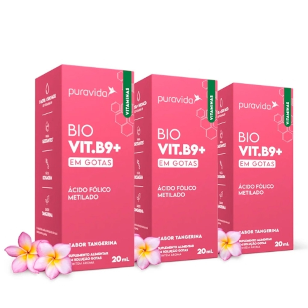 Imagem 1 do produto Kit 3un B9+ (20ml) - Pura Vida
