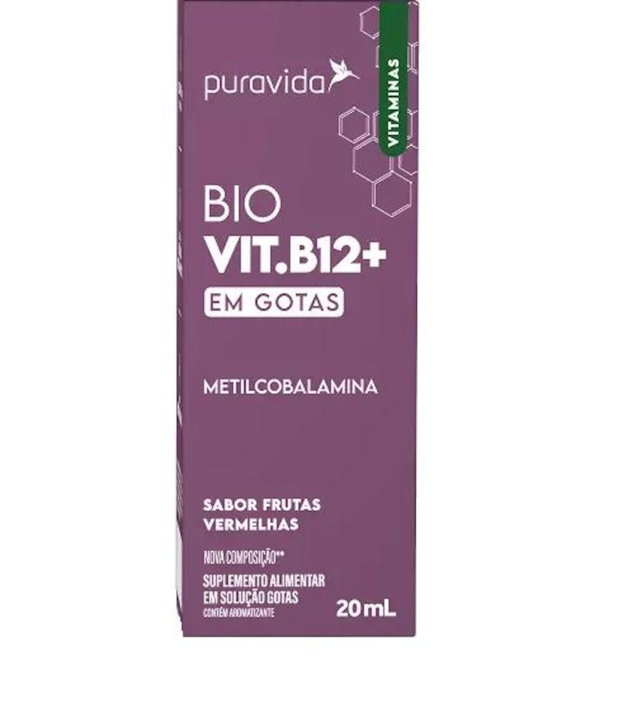 Imagem 1 do produto Bio Vit B12+ (20ml) - Pura Vida