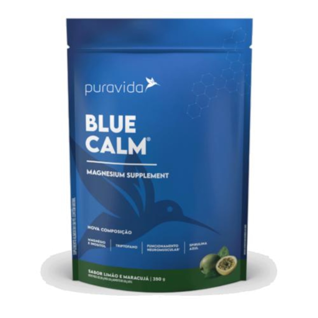 Imagem 1 do produto Blue Calm Sabor Limão e Maracujá (350g) - Pura Vida