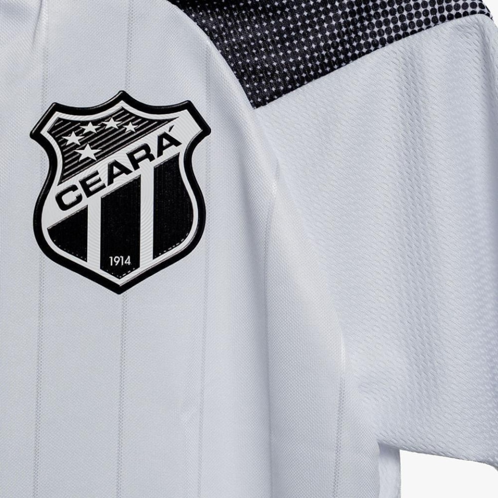 Imagem 5 do produto Camisa Diadora Ceará Sporting Club Jogo 2 Branco Infantil