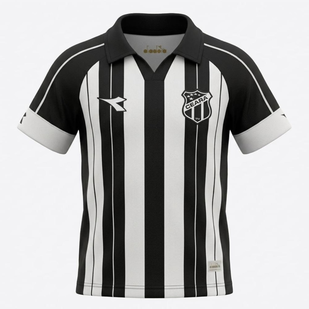 Imagem 1 do produto Camisa so Ceará Diadora Sporting Club Jogo 1 Infantil