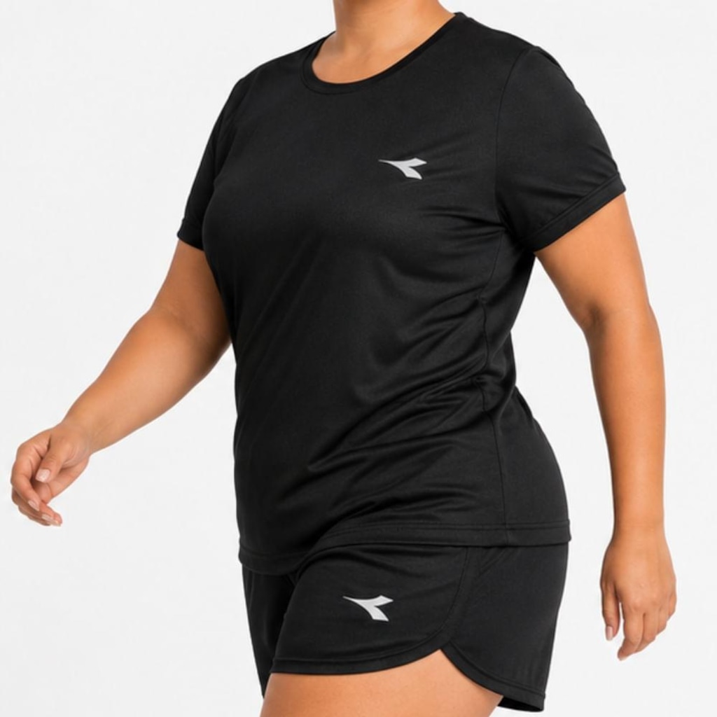 Imagem 2 do produto Camiseta Plus Size Diadora ICON Feminino