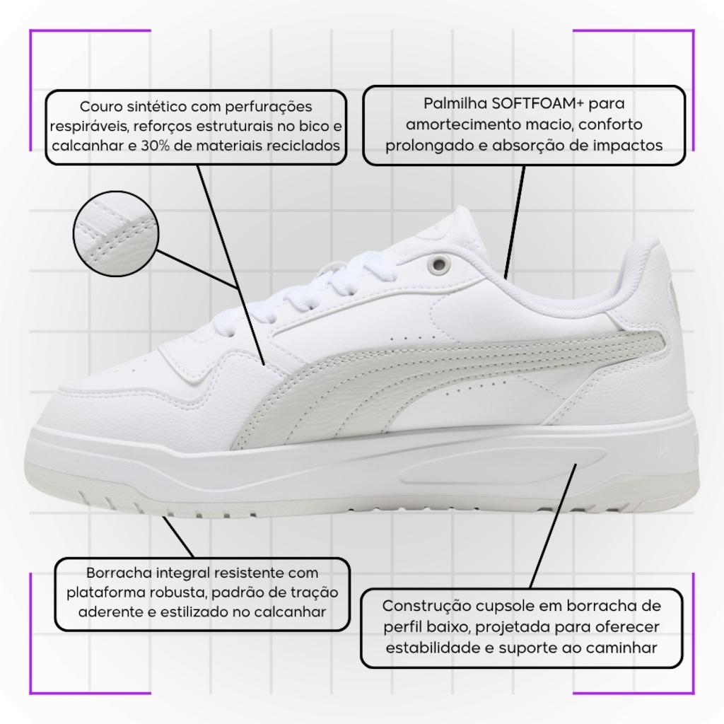 Imagem 5 do produto Tênis Unissex Puma Shuffle Tech
