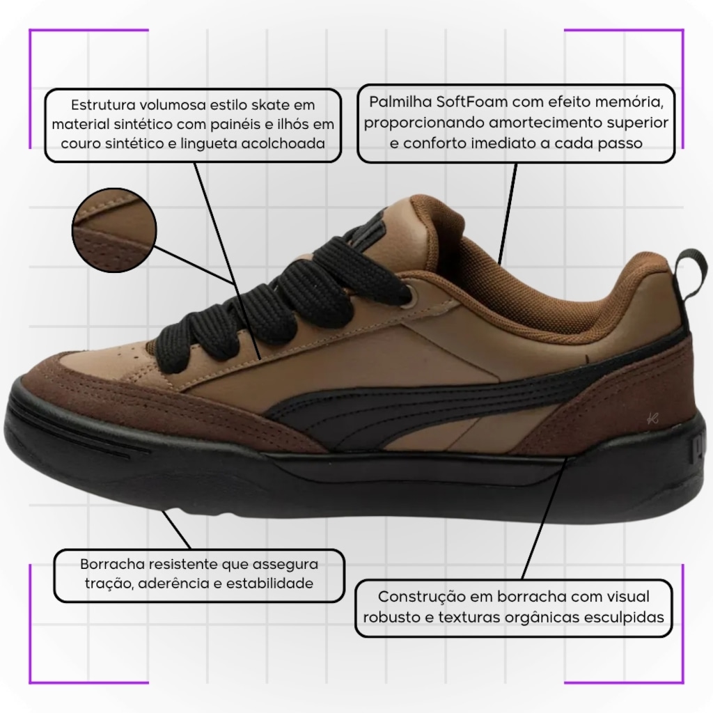 Imagem 5 do produto Tênis Unissex Puma Park Lifestyle Og Bdp