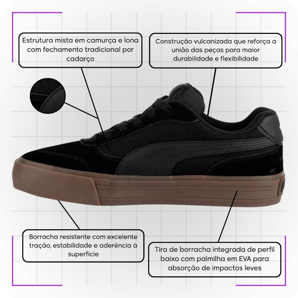 Imagem 5 do produto Tênis Unissex Puma Cc Park Vulc